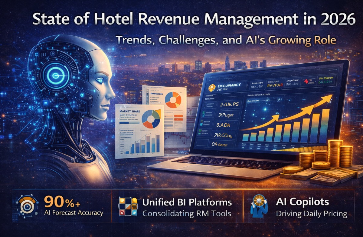 State of Hotel Revenue Management in 2026: Trends, Challenges, and AI’s Growing Role